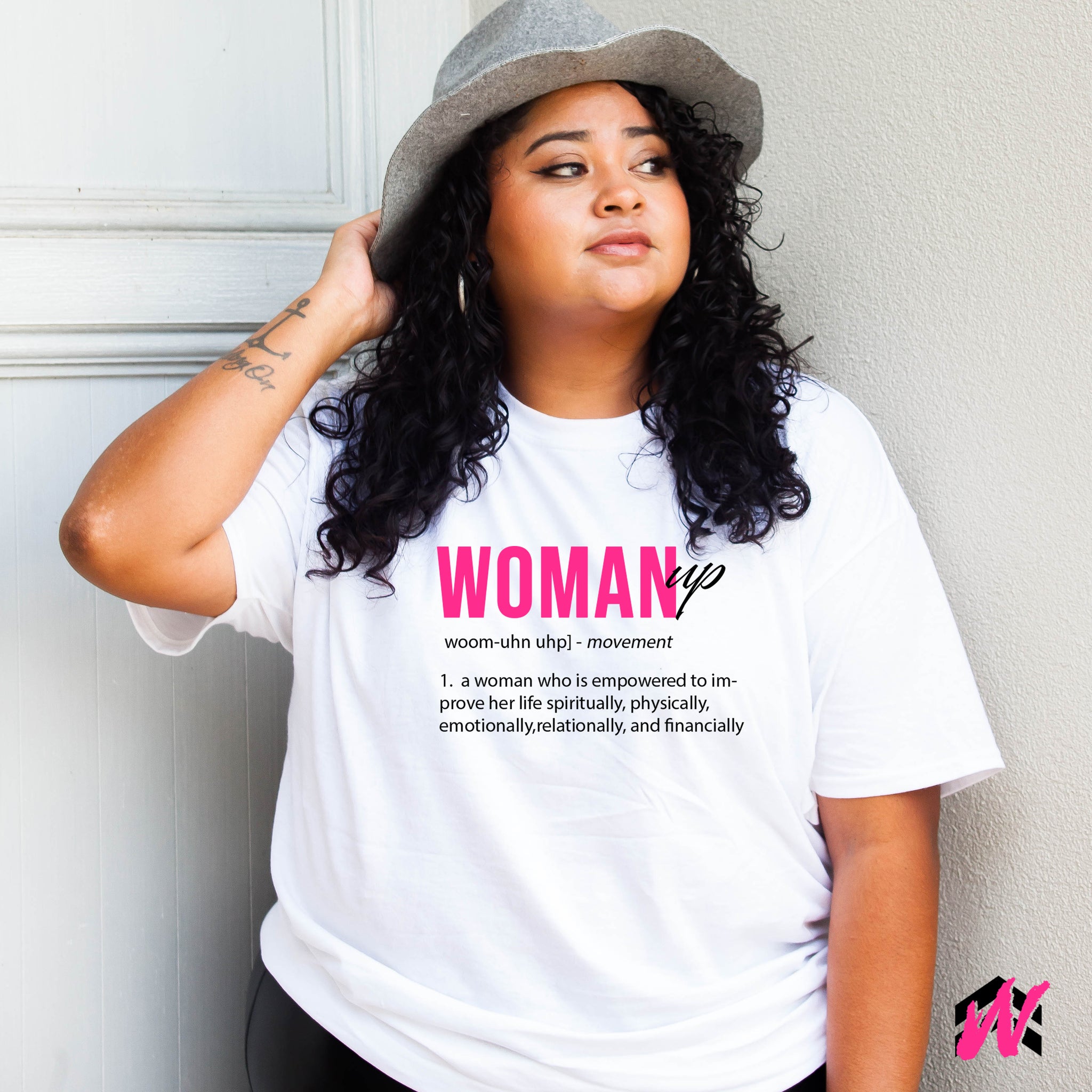 WOMAN UP T-SHIRT